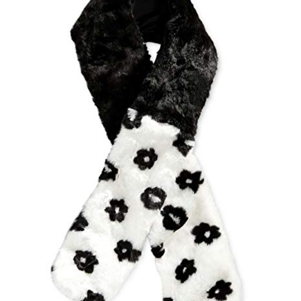 Betsey Johnson xox Trolls Patchwork Floral Muffler - Picture 2 of 2